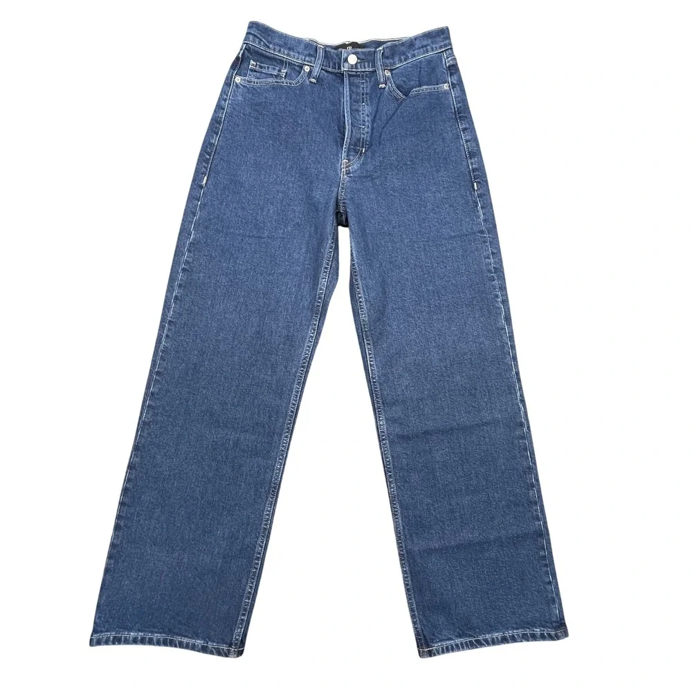 Banana Republic Blue High Rise Wide Leg Jeans Women 29L